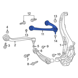 Lincoln OE - Rear Left Upper Suspension Control Arm