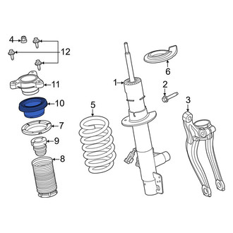 Lincoln OE - Front Suspension Strut Bearing
