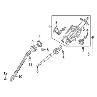 Lincoln OE - Steering Column Nut