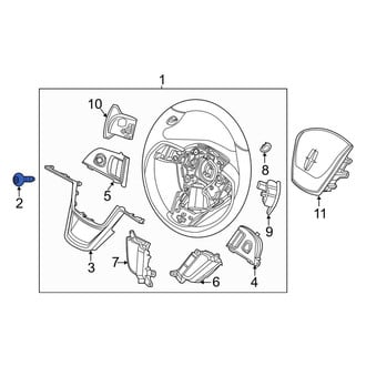 Lincoln OE - Steering Wheel Bolt