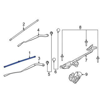 Lincoln OE - Front Right Wiper Blade