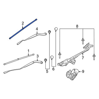 Lincoln OE - Front Left Wiper Blade