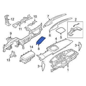 Lincoln OE - Upper Instrument Panel Trim Panel
