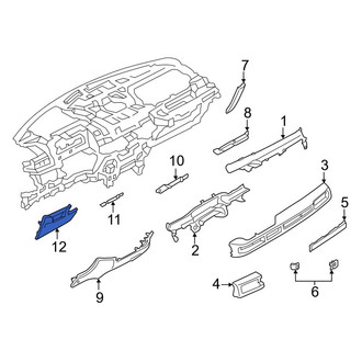 Lincoln OE - Lower Instrument Panel Cover