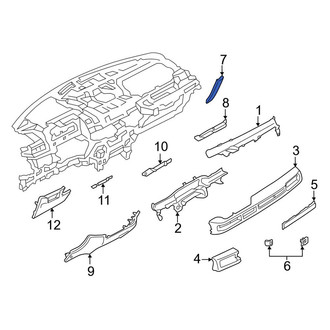 Lincoln OE - Lower Instrument Panel Trim Panel
