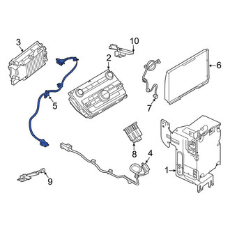 Lincoln OE - GPS Navigation Control Module Connector