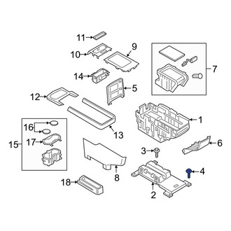 Lincoln OE - Console Screw