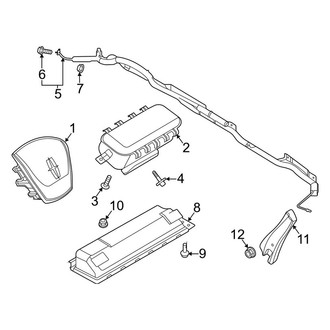 Lincoln OE - Restraint Systems - Air Bag Components (Air Bags)