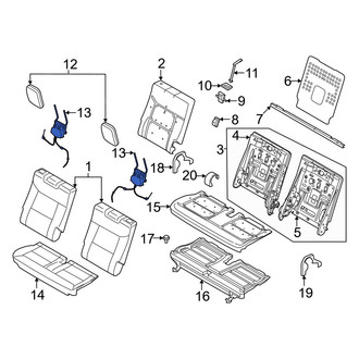 Lincoln OE - Headrest Bracket