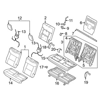 Lincoln OE - Seats & Tracks - Third Row Seats
