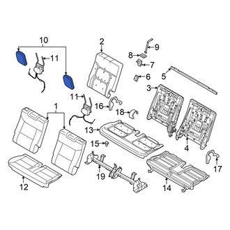Lincoln OE - Rear Headrest