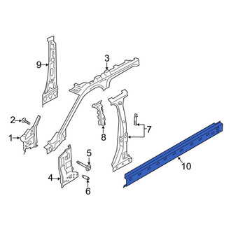 Lincoln OE - Left Rocker Panel Reinforcement