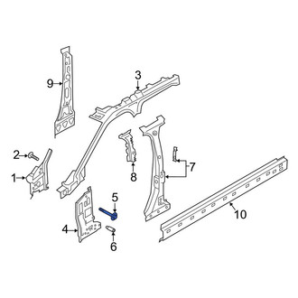 Lincoln OE - Outer Body A-Pillar Bolt