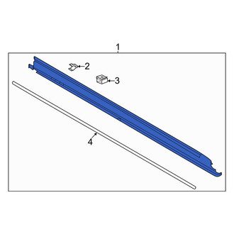 Lincoln OE - Left Rocker Panel Guard
