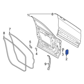 Lincoln OE - Door Cap