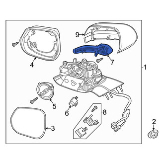 Lincoln OE - Front Right Turn Signal Light Assembly