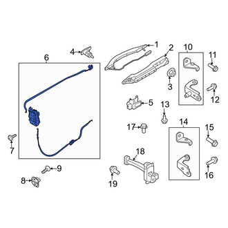 Lincoln OE - Front Left Door Latch Assembly