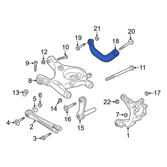 Lincoln OE - Rear Left Upper Suspension Control Arm