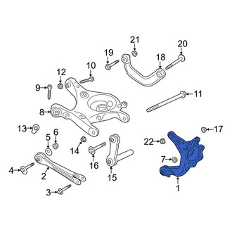 Lincoln OE - Rear Left Suspension Knuckle