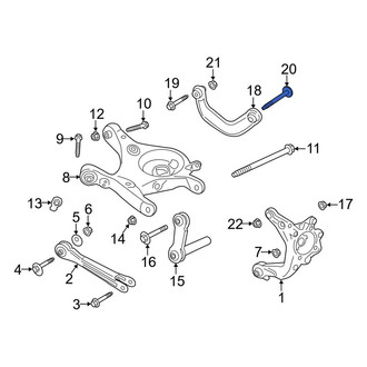 Lincoln OE - Upper Outer Suspension Control Arm Bolt