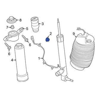 Lincoln OE - Suspension Shock Absorber Nut