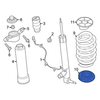 Lincoln OE - Rear Lower Coil Spring Insulator