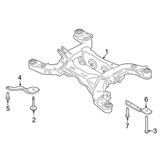 Lincoln OE - Rear Suspension - Suspension Mounting
