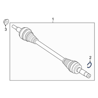Lincoln OE - CV Axle Shaft C-Clip