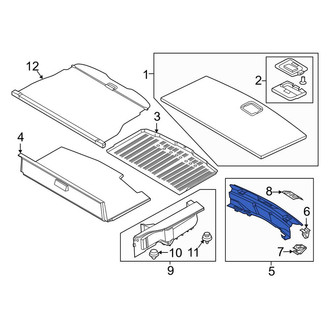 Lincoln OE - Rear Liftgate Trim Scuff Plate