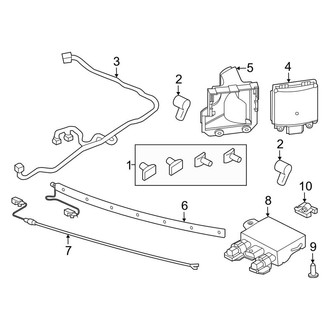 Lincoln OE - Rear Bumper - Bumper & Components (W/O Trailer Tow, Sensors & Electrical)