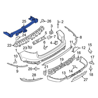 Lincoln OE - Rear Trailer Hitch