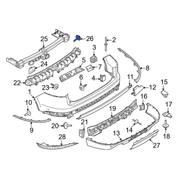 Trailer Hitch Receiver Bolt