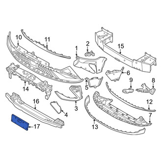 Lincoln OE - Front License Plate Bracket