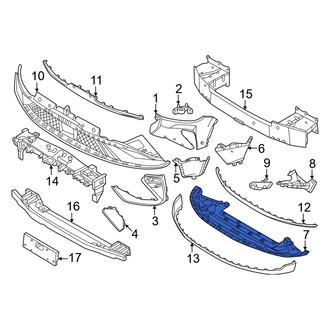 Lincoln OE - Front Upper Spoiler
