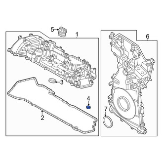 Lincoln OE - Lower Engine Valve Cover Washer Seal
