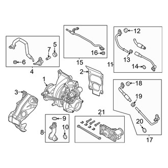 Lincoln OE - Engine / Transaxle - Turbocharger & Components
