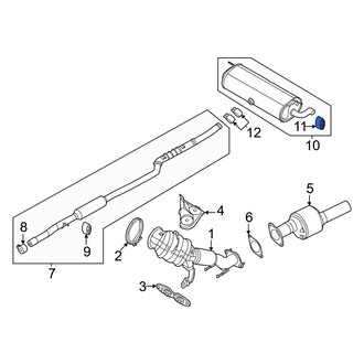 Lincoln OE - Exhaust System Hanger Insulator