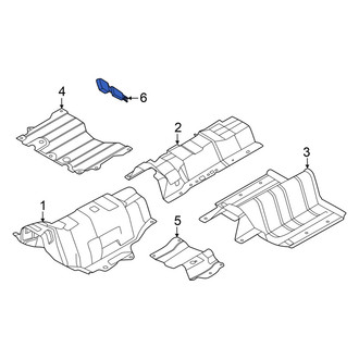 Lincoln OE - Floor Pan Heat Shield