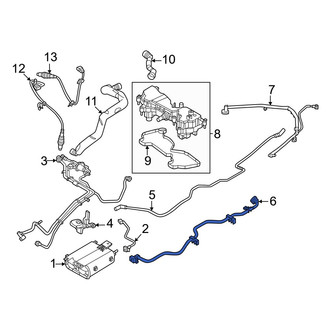 Lincoln OE - Front Evaporative Emissions System Lines