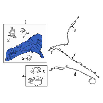 Lincoln OE - Washer Fluid Reservoir