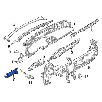 Lincoln OE - Left Outer Instrument Panel Reinforcement