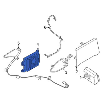 Lincoln OE - Front Lower Radio Antenna Module