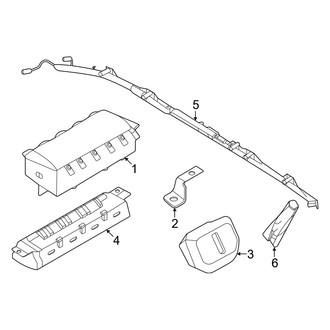 Lincoln OE - Restraint Systems - Air Bag Components (Air Bags)