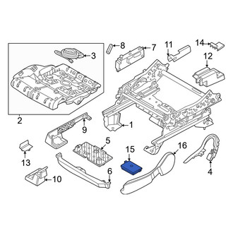 Lincoln OE - Front Right Seat Memory Control Module