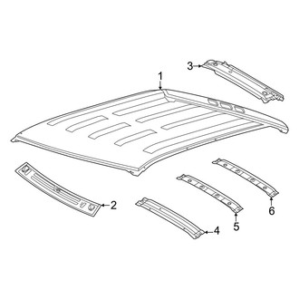 Lincoln OE - Roof & Components (W/O Sunroof), (Premiere / Reserve)