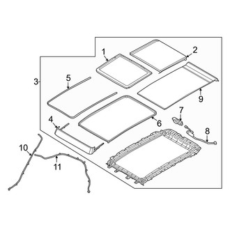 Lincoln OE - Roof - Sunroof (With Sunroof)
