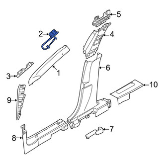 Lincoln OE - Body A-Pillar Trim Panel Clip