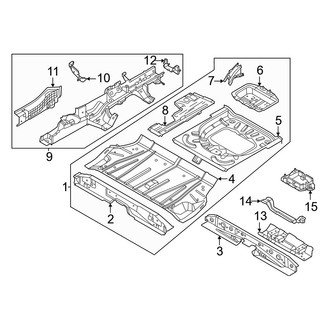 Lincoln OE - Rear Floor Pan
