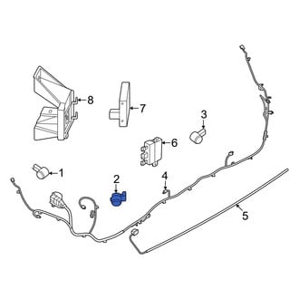 Lincoln OE - Rear Outer Parking Aid Sensor
