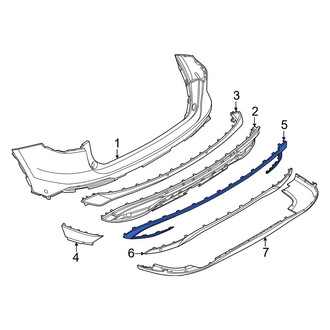 Lincoln OE - Rear Grille Molding